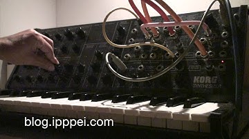 Korg MS-20 percussive loop 2 #korgms20
