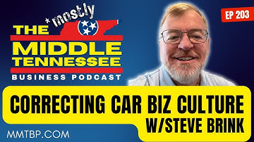 A Culture-Focused Leader w/Steve Brink :: Ep 203 MMTBP