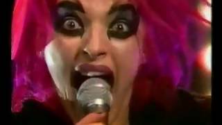 NINA HAGEN 1980 &quot;Ziggy Stardust&quot; (David Bowie) live SWEDISH TV