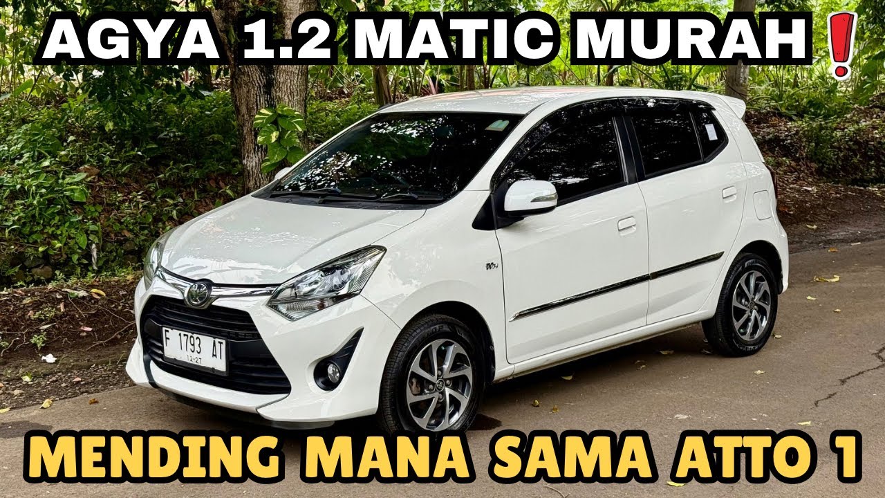 Mobil Bekas Toyota Agya Matic Tahun Muda Termurah