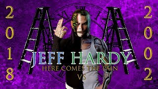 Wwe Sd Here Comes The Pain Caw 2018 Jeff Hardy Vs 2002 Jeff Hardy Ladder Match