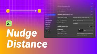 How to Adjust Nudge Distance in Affinity
