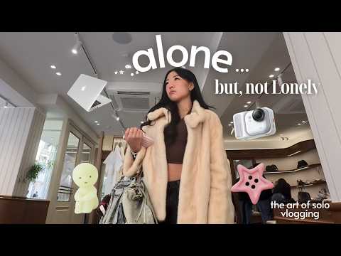 HOW TO VLOG ALONE AS AN INTROVERT | insta360 Go Ultra vlogging camera review, solo creator tips