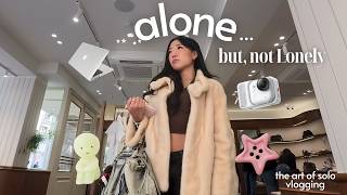 HOW TO VLOG ALONE AS AN INTROVERT | insta360 Go Ultra vlogging camera review, solo creator tips