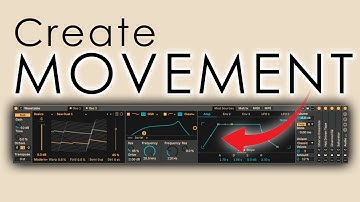 Je moet BEWEGING creëren in je synthgeluiden