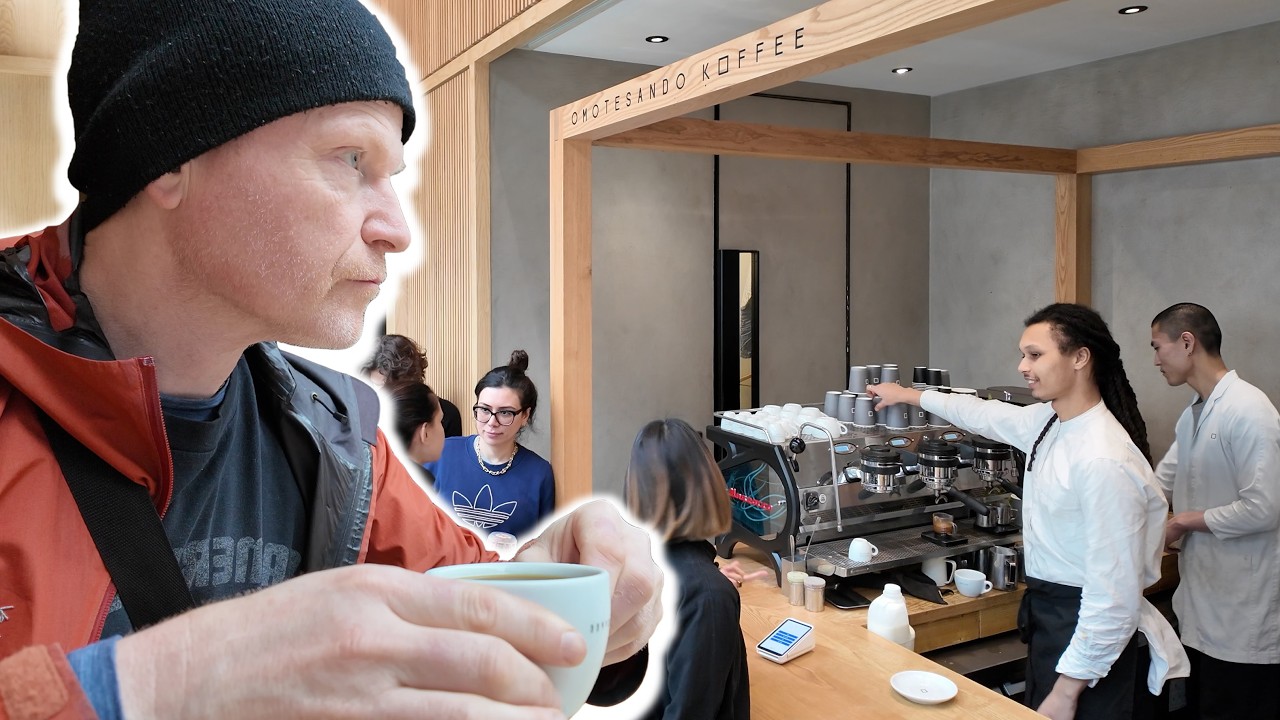 BEST COFFEE in London? OMOTESANDO KOFFEE review!