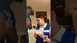 Mount EVEREST CHALLENGE‼️🔥‼️🔥 #cover #funny #meme #shorts #react #comedy #wow #omg