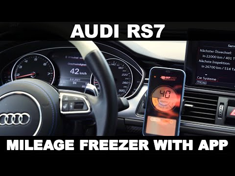 Mileage stopper | Tachofilter | Mileage Correction – Audi RS7 | DIY Install