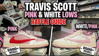 How to Win the Travis Scott Jordan 1 Low Pink Pack (Raffle Guide)