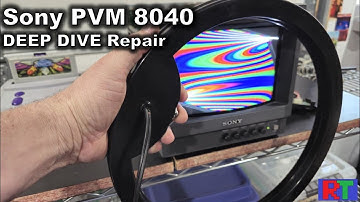 The Travel Size Trinitron - Sony PVM 8040 Deep Dive