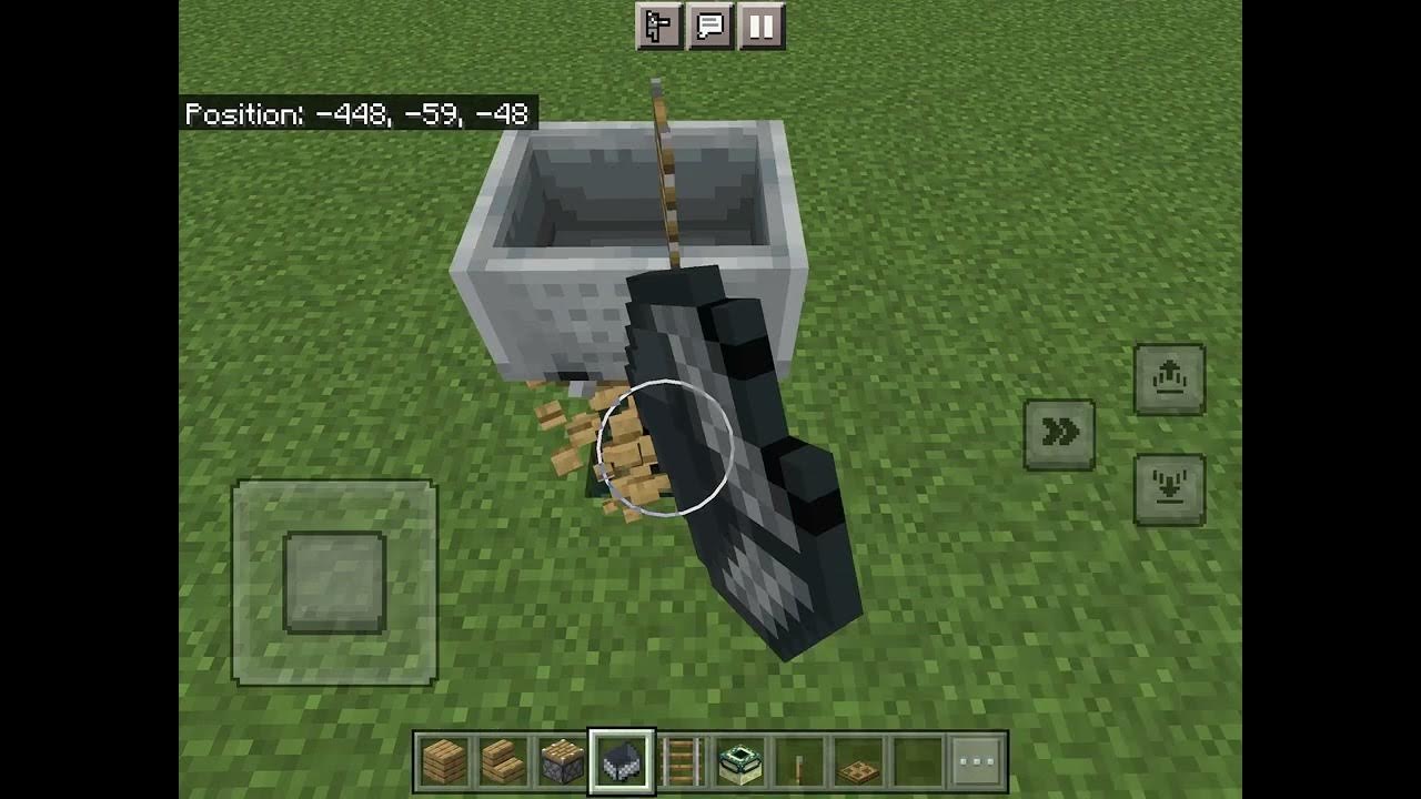 How to make a working chair in Minecraft! YouTube