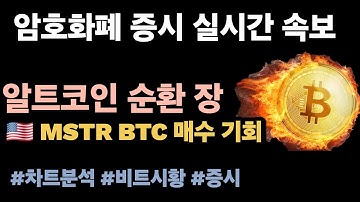 [실시간 LIVE] 비트코인 104K / 마이클 세일러 "지금이 비트코인 매수 타이밍" #비트코인실시간 #미국주식 #암호화폐