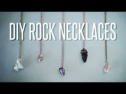 Video: How To Make A Glam Rock Necklace