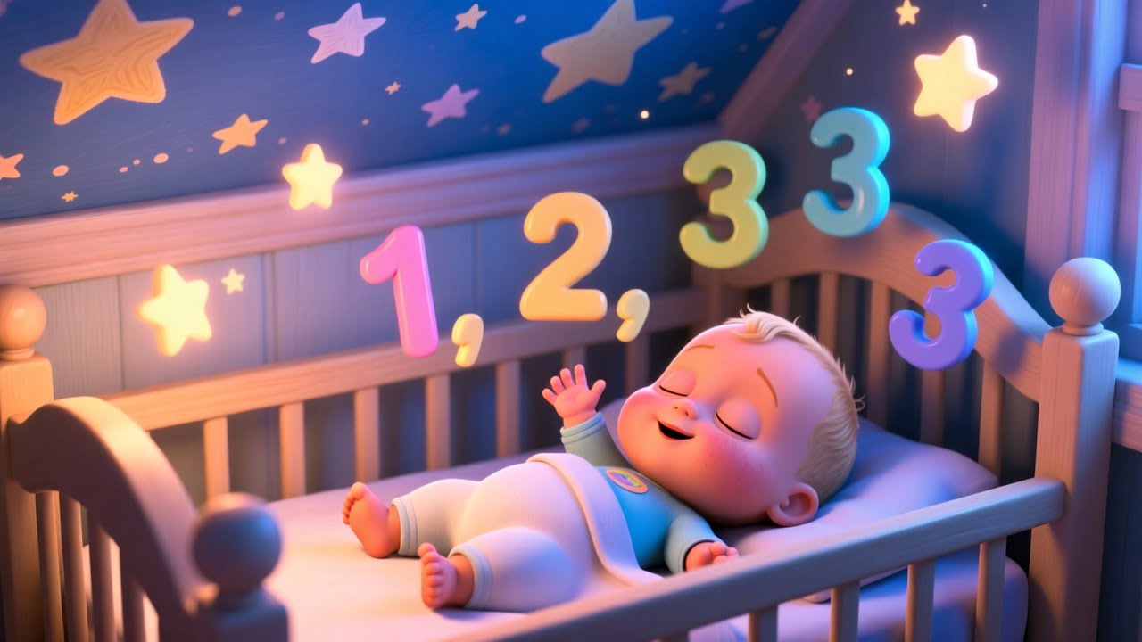 Baby Bedtime Star Light 🌙⭐ Calm Sleep Song for Kids | Soothing Bedtime Nursery Rhyme