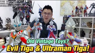 Banpresto Evil Tiga & Ultraman Tiga 35cm Quick Unboxing