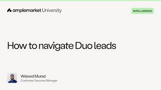 How to navigate Duo leads