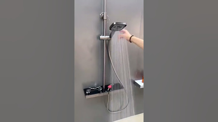 Wall hung Bathroom Shower
