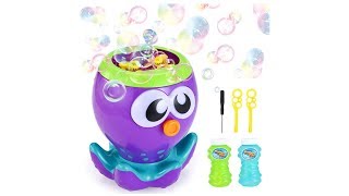 Kids Bubble Machine Toy for Toddlers with 1000+ Bubbles per Minute