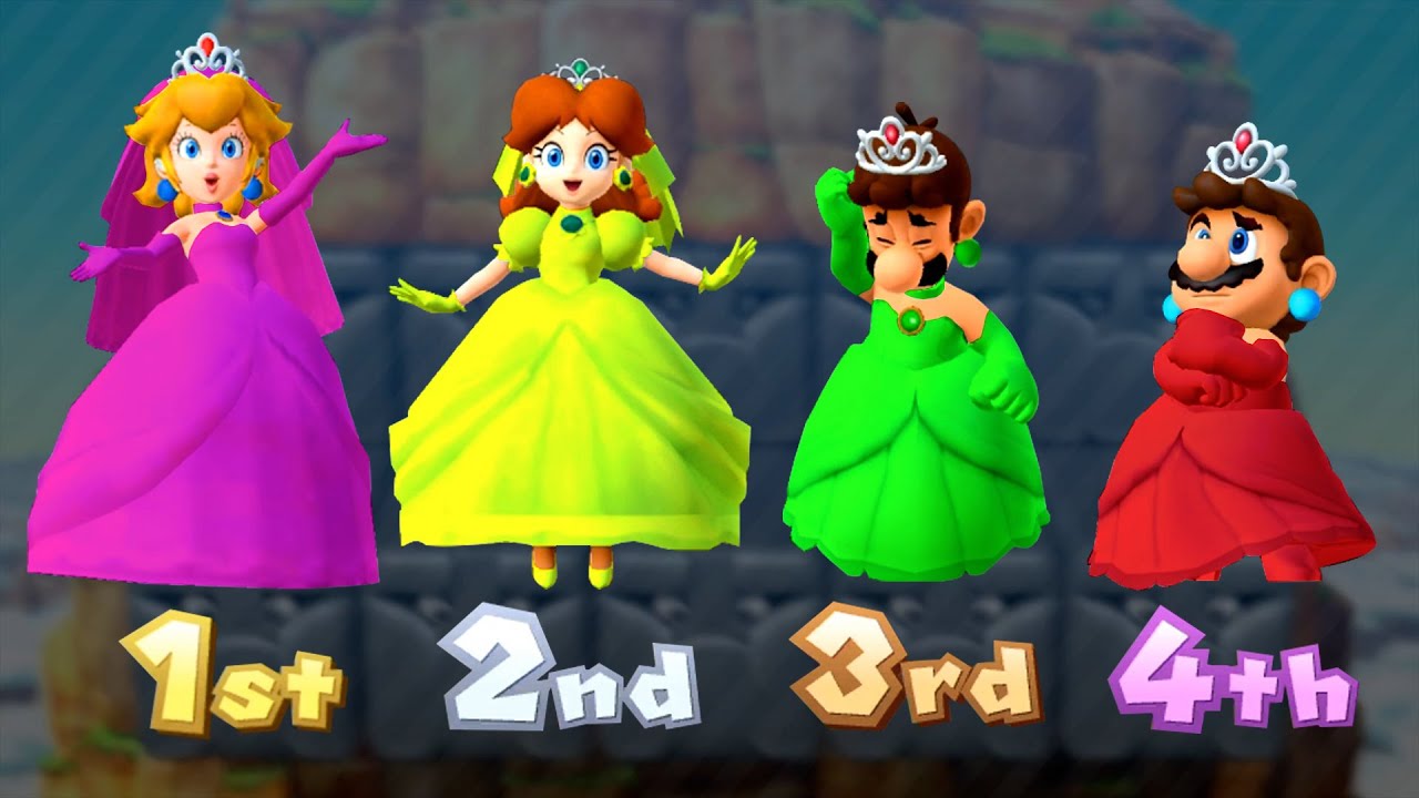 【マリオパーティ10】ミニゲームピーチVsデイジーVsマリオVsルイージ(最強CPUエキスパート)