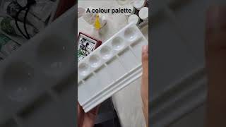 Unboxing 14 paint brushes and a colour palette for affordable price 💕