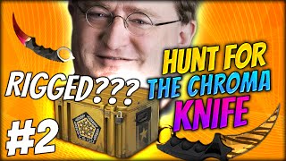 IS THIS GAME RIGGED????? ★ CS:GO CHROMA CASE OPENING #2