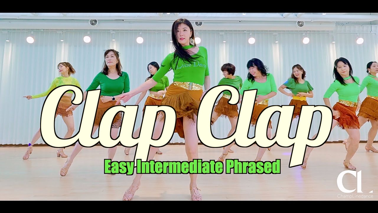 [Понедельник, средний уровень] Линейный танец с хлопками | Лёгкий средний уровень, фразовый | Лин...