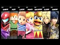 Samus VS Alex VS Lucas VS Peach VS King Dedede VS Cloud VS Chrom LV 9 CPU Super Smash Bros Ultimate