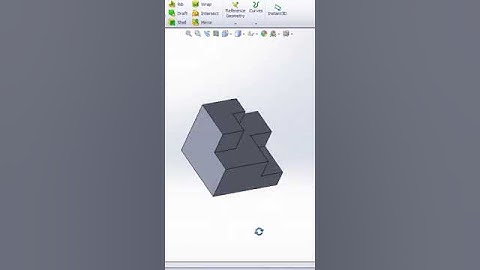 Isometric view , 3D view , solidworks , cad !!! #autocad #solidworks #cad #shorts #shortvideo