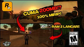ONLY 200MB‼️ SUPER LIGHTWEIGHT PS2 Modpack for GTA SA Android!!