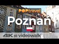 Walking in POZNAŃ / Poland 🇵🇱- Around the Old Town in Winter - 4K 60fps (UHD)