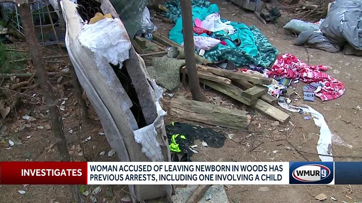 Woman accused of leaving newborn in woods has prev...