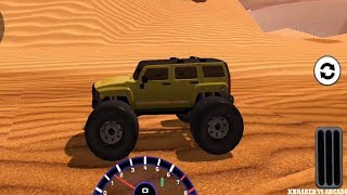 Monster Truck Desert Death Race 2017 - Android GamePlay FHD screenshot 1