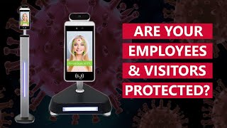 Touchless Temperature Screening Kiosk with Facial Recognition