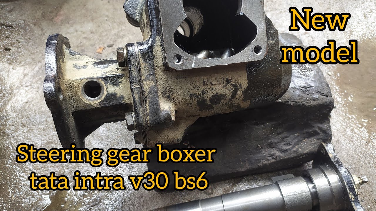Tata intra v30 steering repairing 