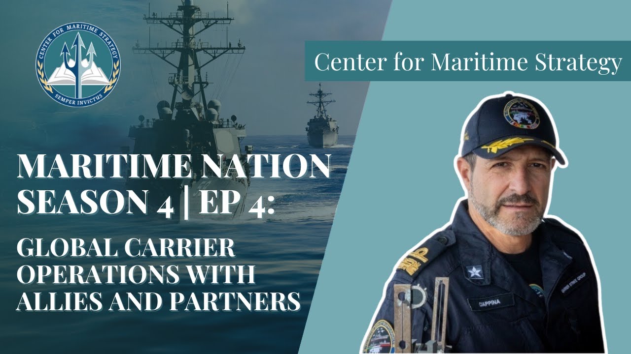 Глобальные авианосные операции с союзниками и партнёрами при участии контр-адмирала Джанкарло Чап...