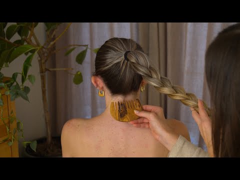 ASMR Real Person Hair Play Techniques for ✨INSTANT TINGLES✨  (Whisper)