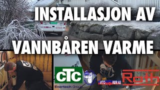 Hvordan Installere Vannbåren Varme I Gulvet - Ctc Ferrofil Med Roth Nordic