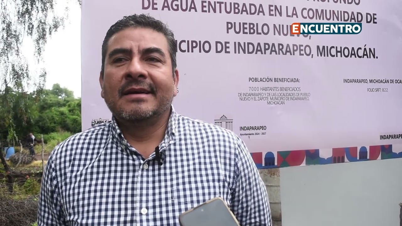 Indaparapeo pone en funcionamiento nuevo pozo