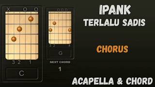 Ipank - Terlalu Sadis (acapella I chord gitar) Bpm 94.00