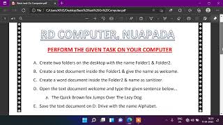 Common Task That Every Computer User Must Know In Windows-11 10 Things To Know As A Computer User..