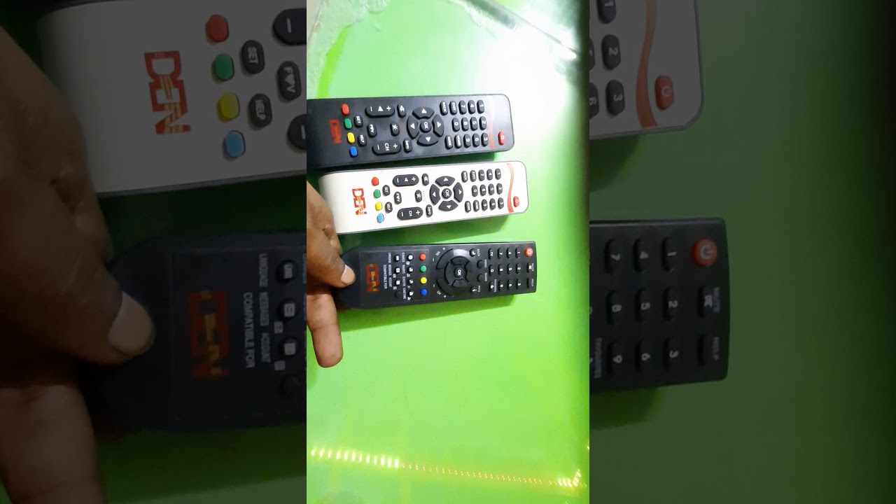 Den set top box remote
