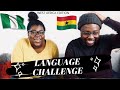 LANGUAGE CHALLENGE || NIGERIA VS GHANA || WEST AFRICA