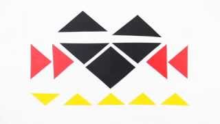 Directions- Ameera AL-Aji QatarUK 2013 ( Triangles stop motion ) أميرة العجي