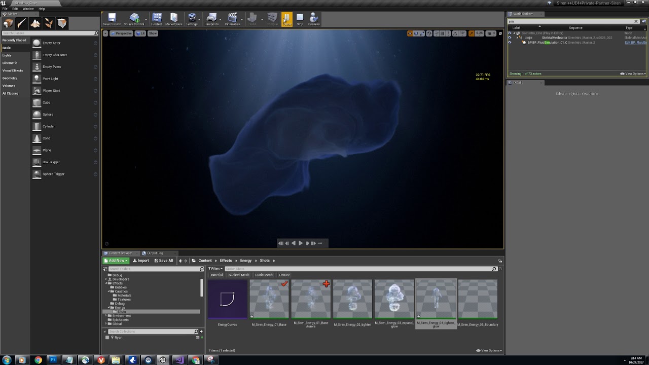 Fluid Simulation with Distance Field attractor - YouTube