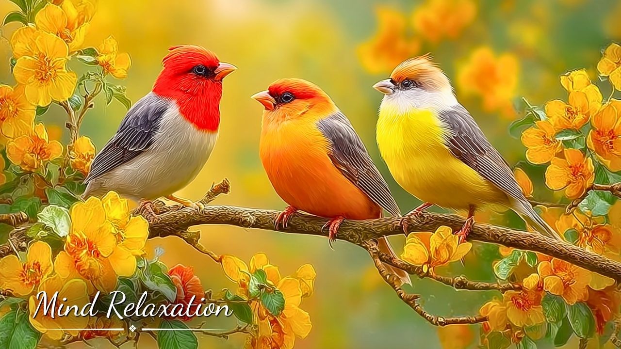 Melodies of Calm 🍂✨ Piano and Birdsongs to Soothe Stress, Stop Overthinking, and Sleep Peacefully 💤