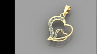 stylish pendant making with matrix9