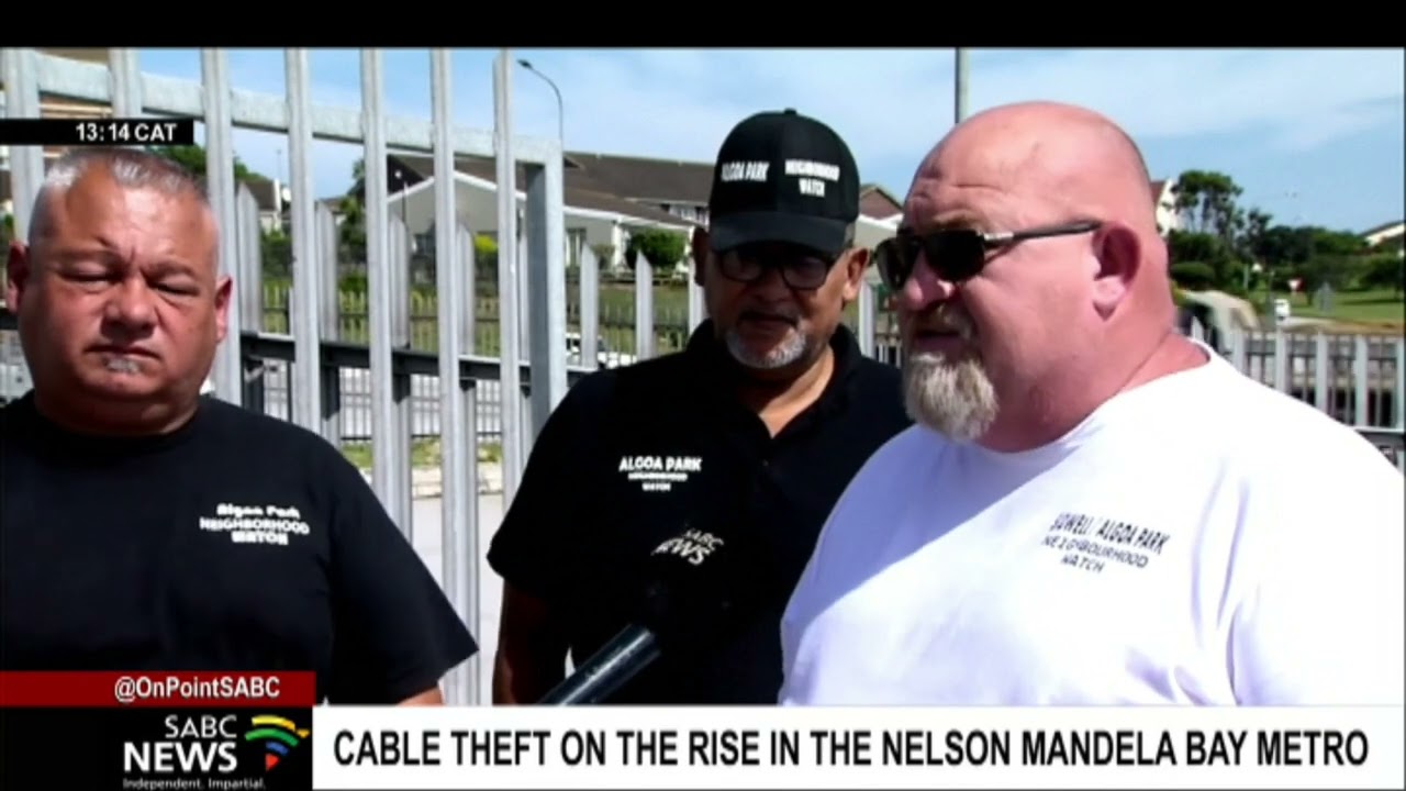 Cable theft on the rise in the Nelson Mandela Bay Metro