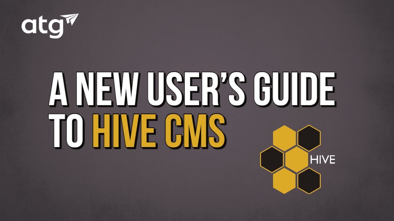 A New User's Guide to HIVE CMS YouTube