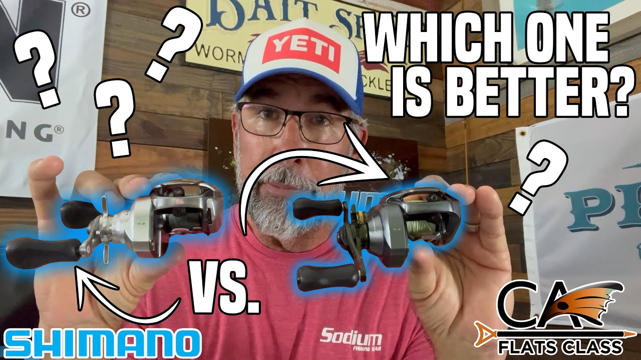 Shimano Tranx 150 vs. Shimano Curado DC | Flats Class YouTube