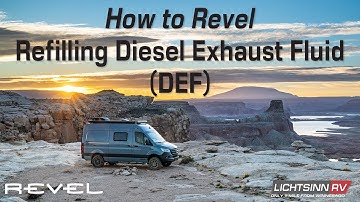 LichtsinnRV.com - How to Revel - Refilling Diesel Exhaust Fluid (DEF) -Winnebago Class B Motor Home